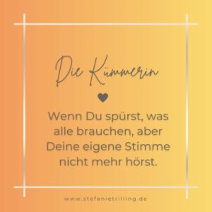 emotionale Verantwortung übernehmen – innere Last mittragen