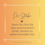 Frau lernt Verantwortung abzugeben